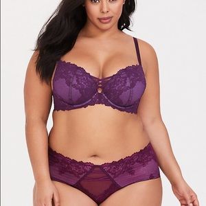 TORRID Purple Size 46DDD